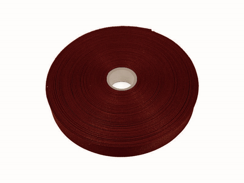 Grosgrain ribbon 20 mm/0,40 mm maroon (520)