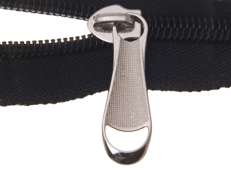 EXTRA GLANZ SCHIEBER FÜR REIßVERSCHLUSSBAND AUS METALL 8 NON LOCK NICKELGLANZ 50/200 ST.