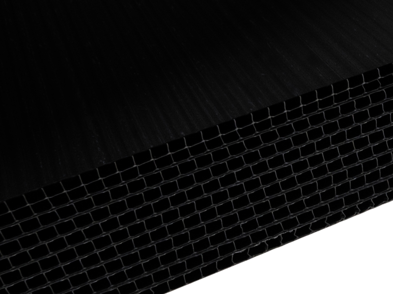 PP BOARD 12 MM  2600 G/M2 BLACK
