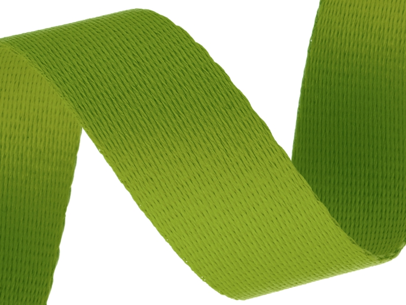 Lanyard tape 20 mm green 081 pes 50 mb