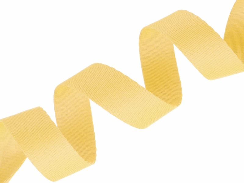 Lanyard tape 25 mm cream 124 pes 50 mb