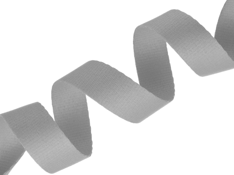 Schlüsselband 25 mm Grau 134 pes 50 lm