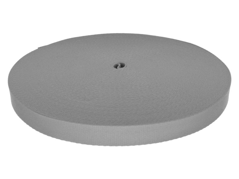 Schlüsselband 25 mm Grau 134 pes 50 lm