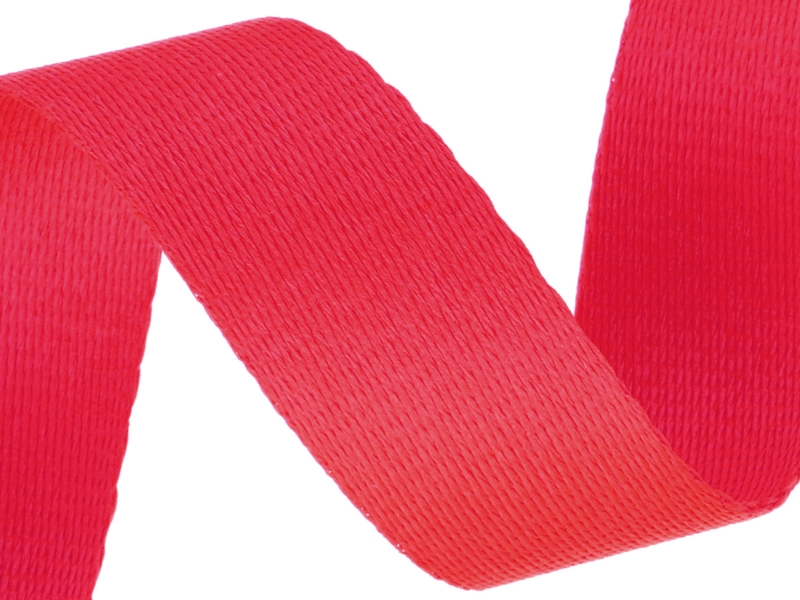 Lanyard tape 20 mm coral 341 pes 50 mb