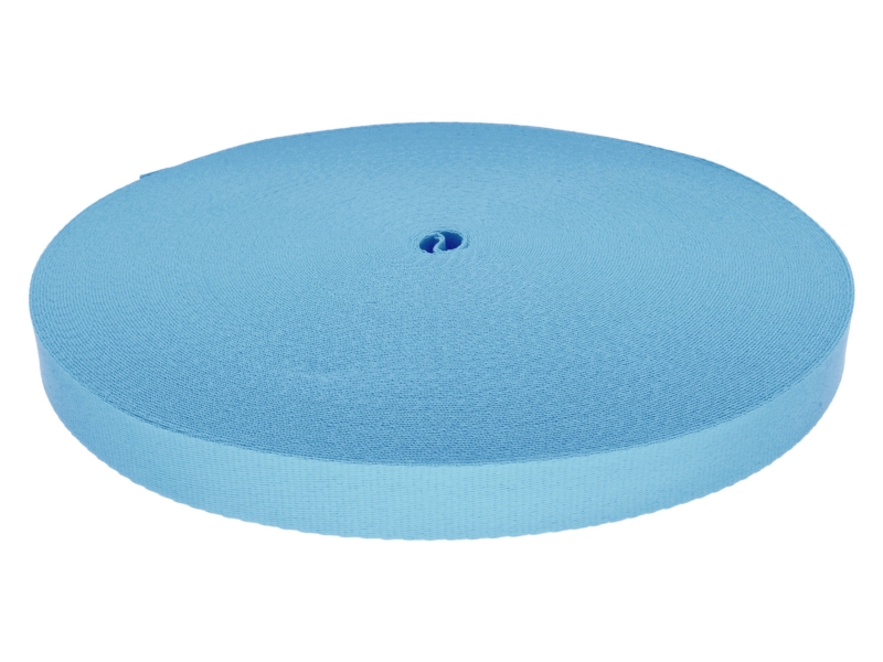 Schlüsselband 20 mm Himmelblau 546 pes 50 lm