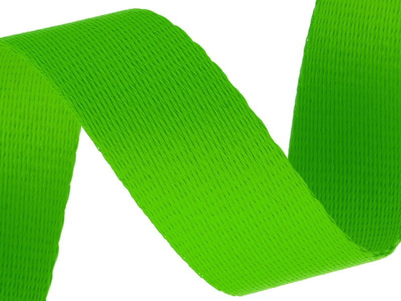 Lanyard tape 25 mm bright green 684 pes 50 mb