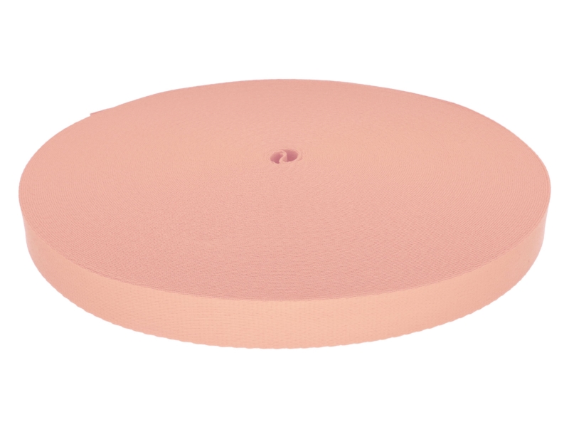Lanyard tape 20 mm dirty pink 811 pes 50 mb