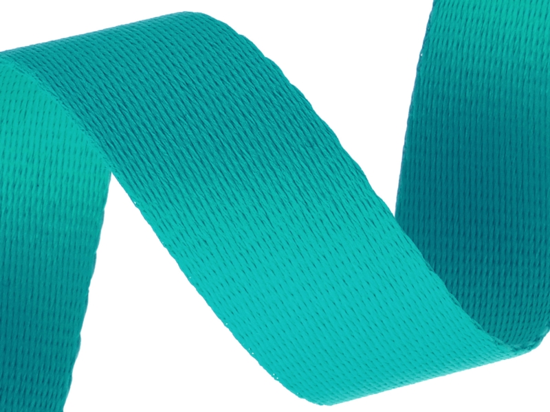 Lanyard tape 25 mm turquoise 906 pes 50 mb