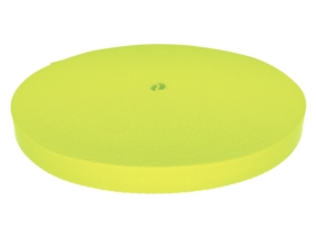 Polyester lanyard tape 20 mm/0.9 mm lime green (589)