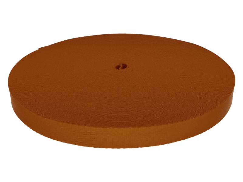 Lanyard tape 25 mm brown 714 pes 50 mb