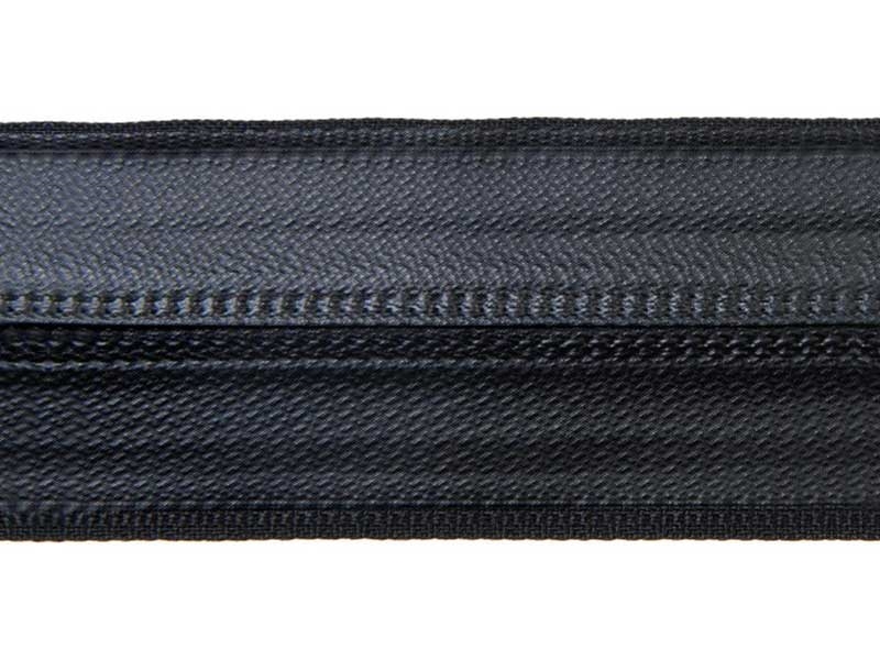 WATERPROOF NYLON ZIPPER TAPE 5 (580) BLACK 21,2 G/M