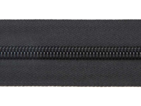 Waterproof spiral zipper tape 5 (580) black