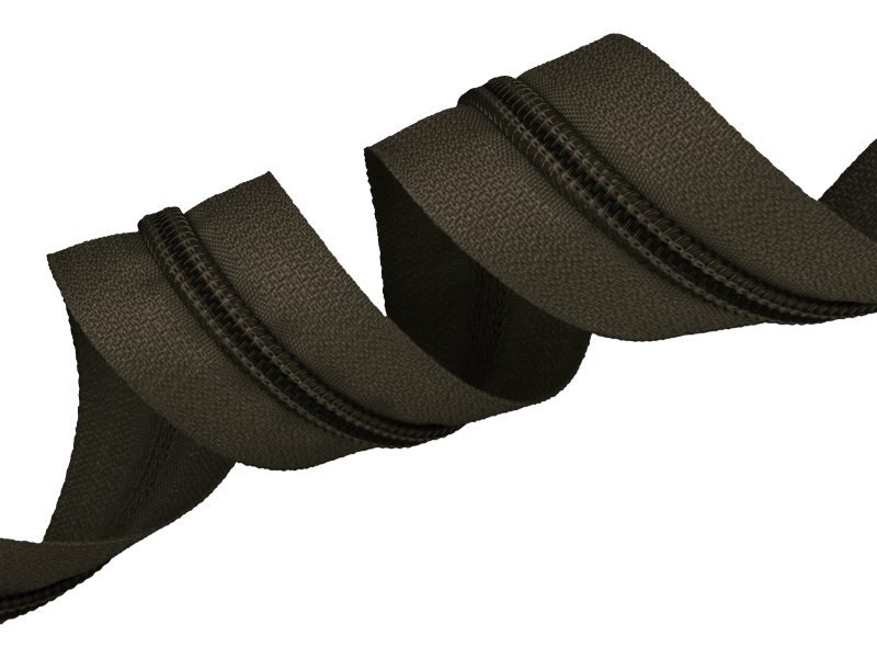 NYLON ZIPPER TAPE 8 (173)&nbspKHAKI 22 G/M