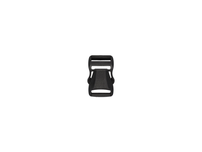 Klamra plastikowa 15x34 mm czarna