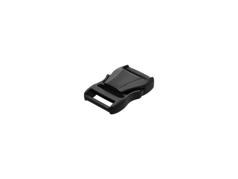 Klamra plastikowa 15x34 mm czarna