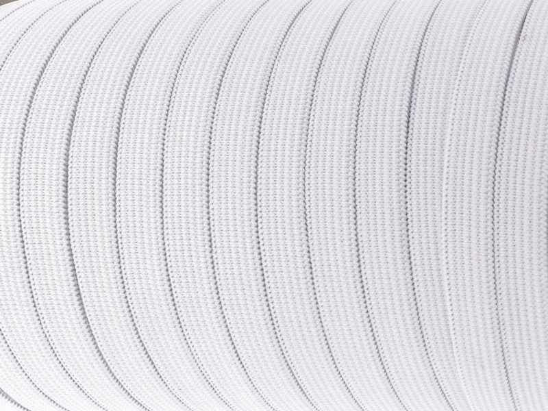 PRUŽENKA HLADKÁ TKANÁ 10 MM (501) BÍLÝ POLYESTER 100 M PRUŽENKA HLADKÁ TKANÁ 10 MM (501) BÍLÝ POLYESTER 100 M