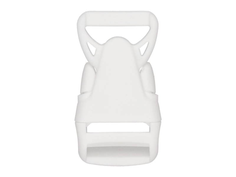 Klamra plastikowa 25x63 mm Olga biała