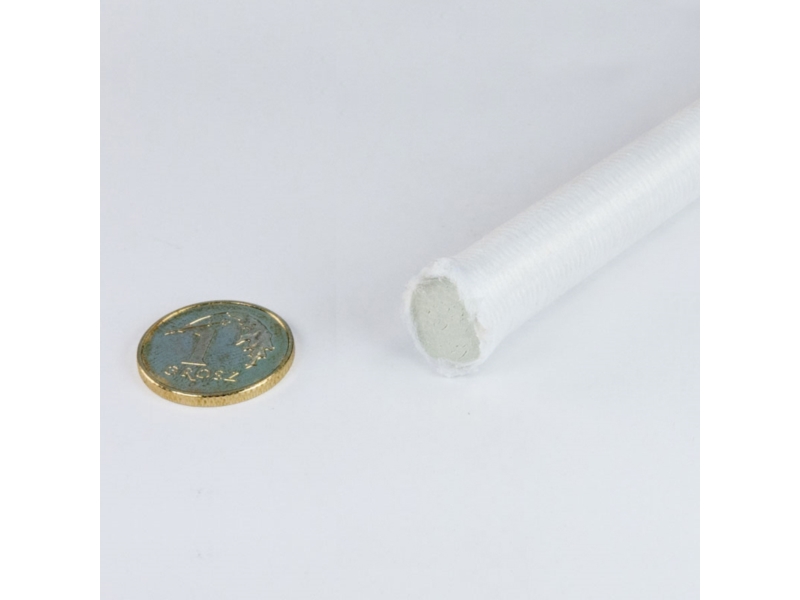 Elastic cord8 mmwhite 580 polyester 25 mb