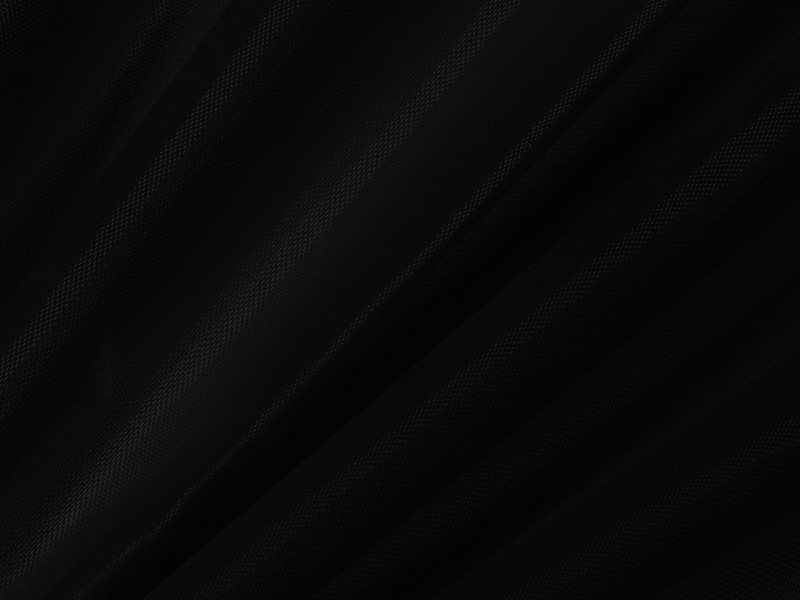 POLYESTER-STOFF 420D PU-BESCHICHTET  SCHWARZ 150 CM 100 LM
