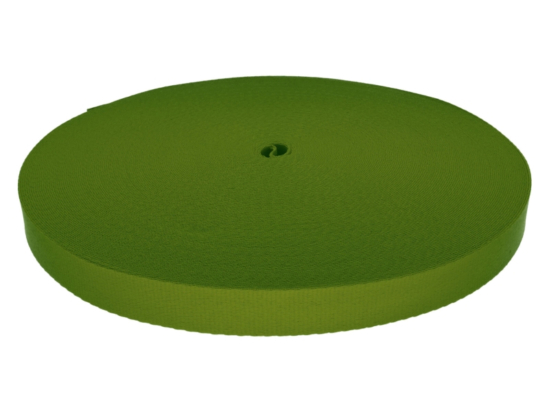 Lanyard tape 25 mm olive green 887 pes 50 mb