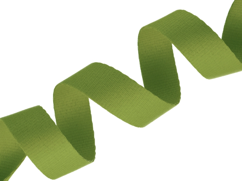 Lanyard tape 25 mm faded green 064 pes 50 mb