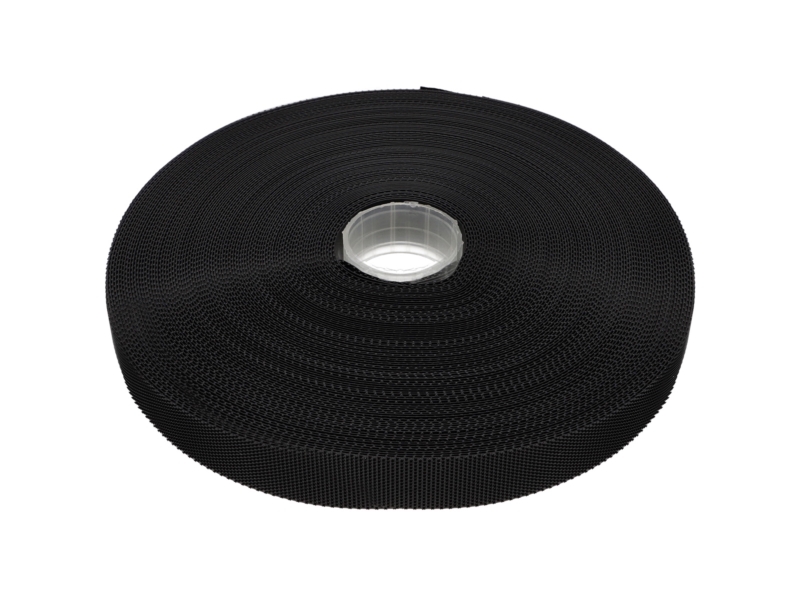 HOOK AND LOOP TAPE LOW-PROFILE (580) BLACK PES/NYLON 25 MB HOOK AND LOOP TAPE LOW-PROFILE (580) BLACK PES/NYLON 25 MB