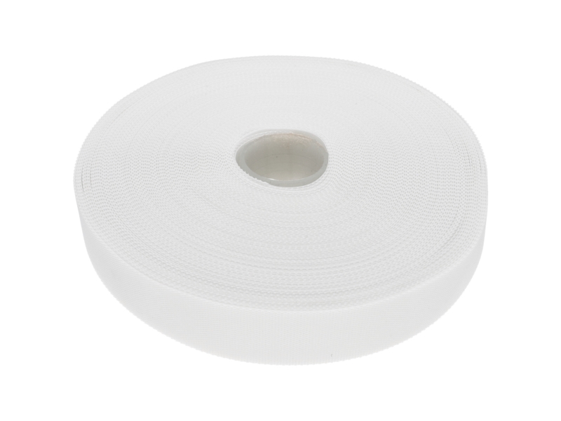 ZIPOVÁ PÁSKA NÍZKÝ PROFIL (501) BÍLÁ PES/NYLON 25 MB ZIPOVÁ PÁSKA NÍZKÝ PROFIL (501) BÍLÁ PES/NYLON 25 MB