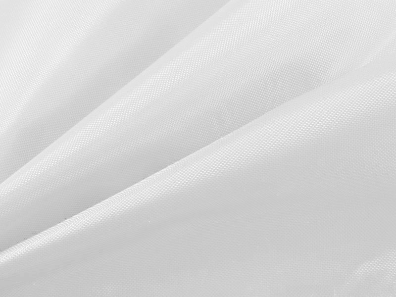 POLYESTER FABRIC 420D PVC COVERED WHITE 501 150 CM 50 MB