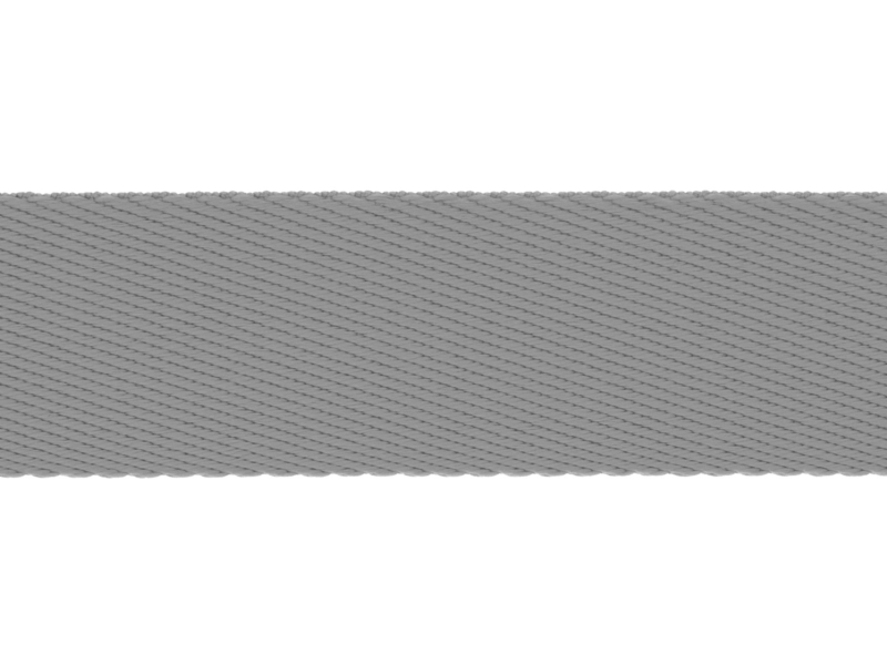 Taśma nośna polycotton 1,6 mm szary