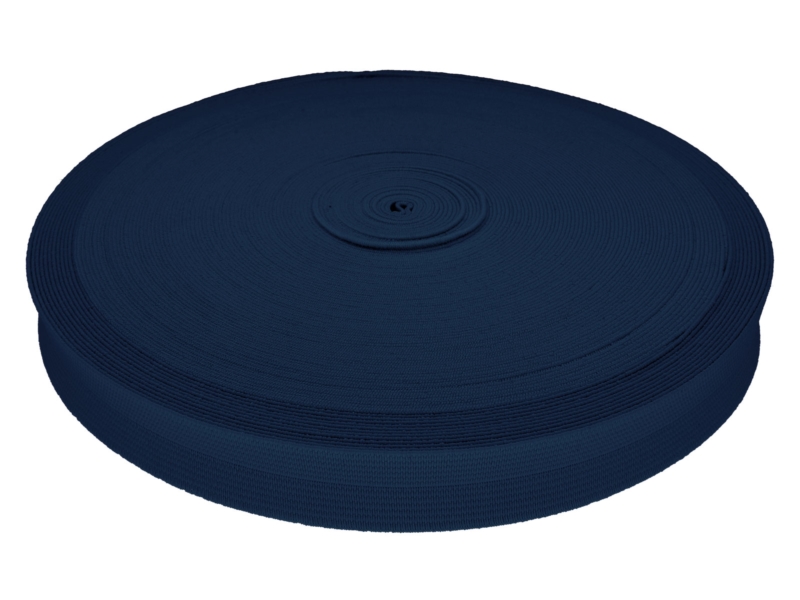 Fold-over elastic 23 mm /1,10 mm navy blue (919)
