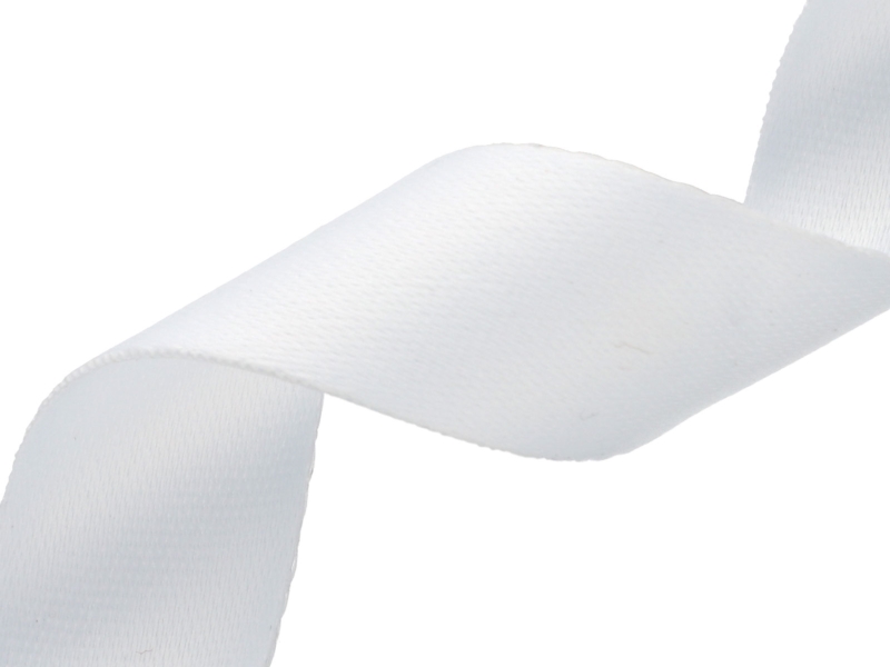 Lanyard tape 25 mm white 501 pes 50 mb