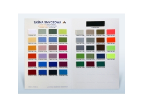 Katalog kolorów taśmy smyczowej