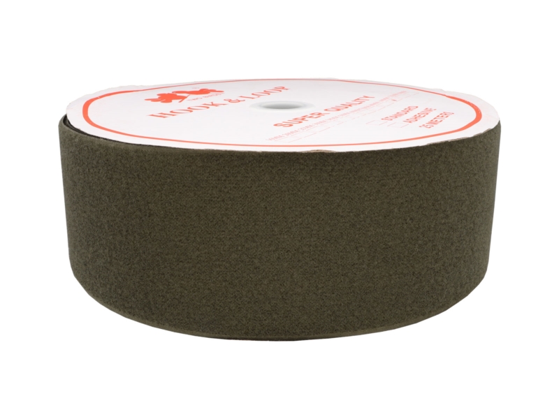 Hook and loop tape olive 305 polyester/nylon loop 25 mb Hook and loop tape olive 305 polyester/nylon loop 25 mb
