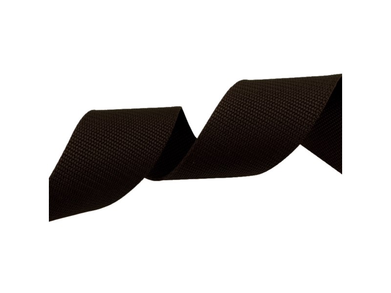 Webbing pp 30 mm / 1,1 mm dark brown 141 50 mb EKO