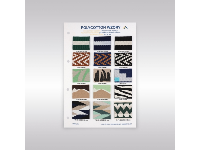 Barva produktu popruhy polycotton
