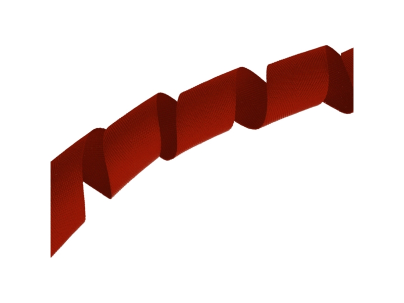 Herringbone twill tape 30 mm/0,8 mm brick-red (850)