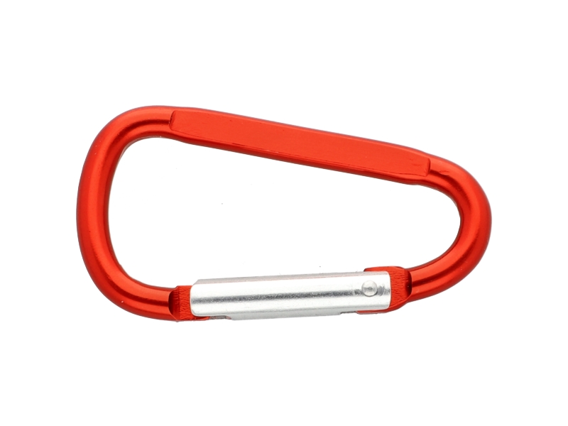 CARABINER SNAP HOOK 53 MM 2093-0104 RED