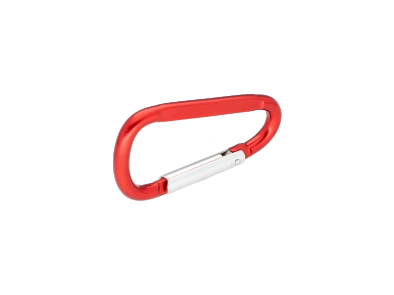 CARABINER SNAP HOOK 53 MM 2093-0104 RED