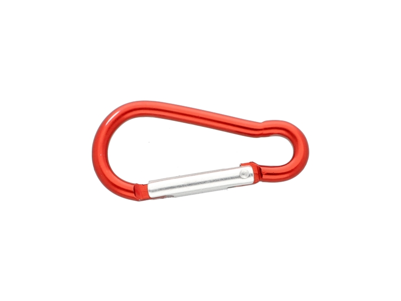 CARABINER  SNAP HOOK 40  MM  2093-0101 RED