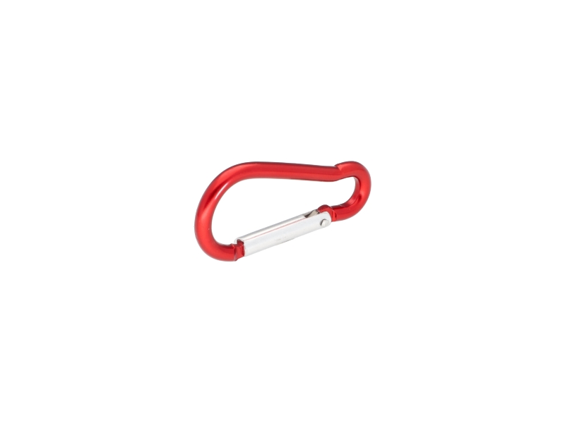 CARABINER  SNAP HOOK 40  MM  2093-0101 RED