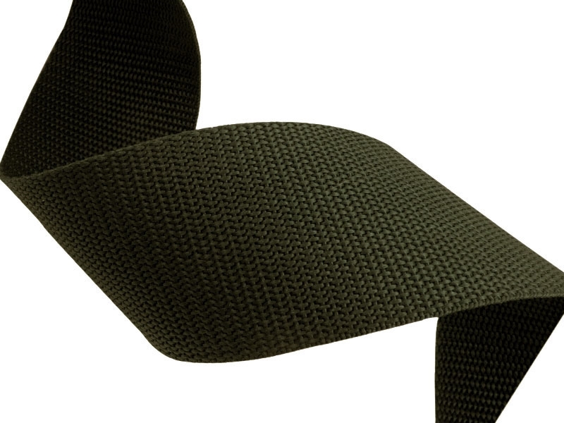 Webbing pp 30 mm / 1,1 mm olive 305 50 mb EKO