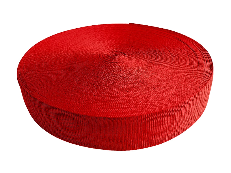 Tragband pp 15 mm / 1,3 mm Rot 620 50 lm