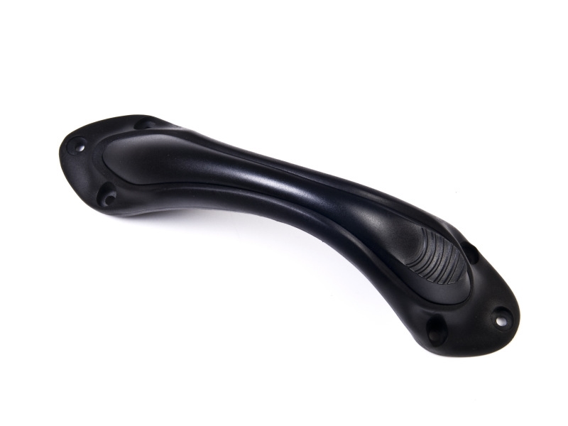 Plastic handle 25/224 mm black 1 pcs
