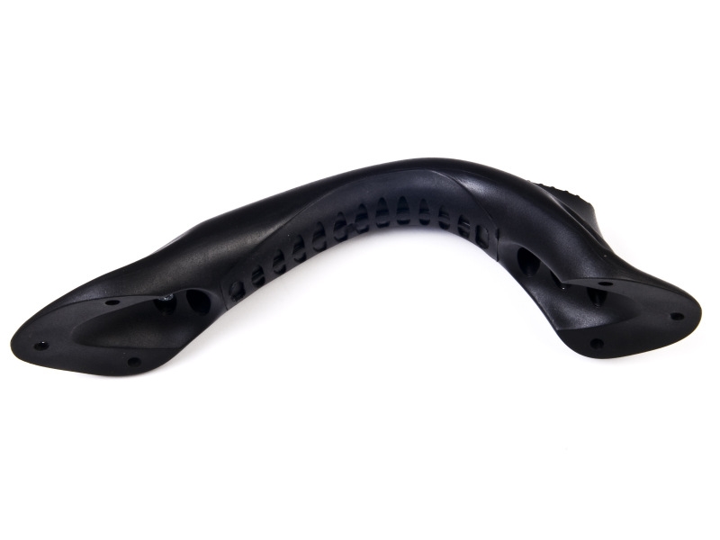 Plastic handle 25/224 mm black 1 pcs