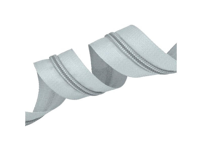NYLON ZIPPER TAPE 8  (336)&nbspGREY 22  G/M