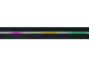 Taśma suwakowa żyłkowa 5 (580) czarna rainbow