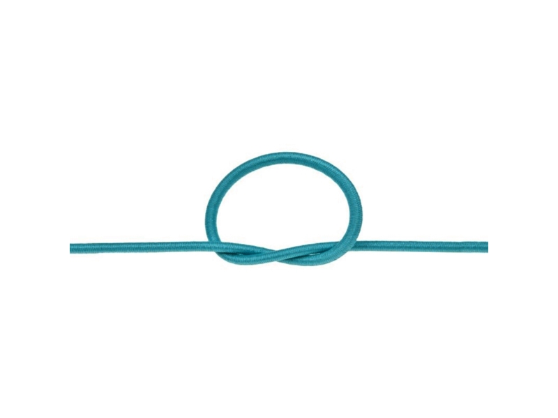 Elastic cord 3 mm turquoise 549 polyester 50 mb Elastic cord 3 mm turquoise 549 polyester 50 mb