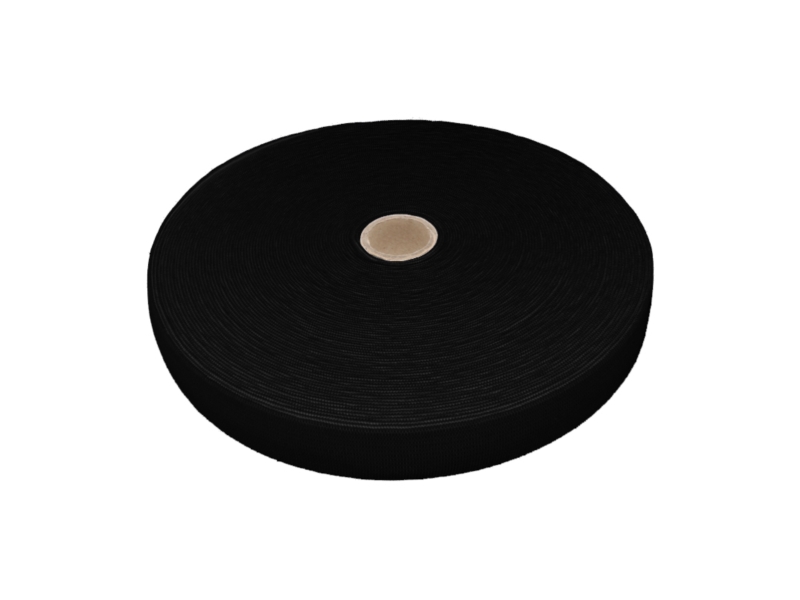 ELASTISCHER BAND FLACH GEWEBTE 30 MM (580) SCHWARZ  POLYESTER 25 LM ELASTISCHER BAND FLACH GEWEBTE 30 MM (580) SCHWARZ  POLYESTER 25 LM