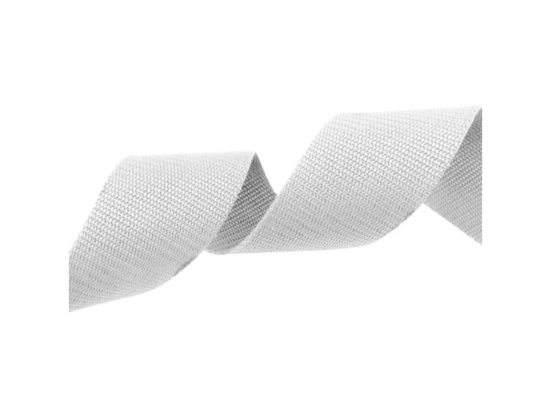 Webbing pp  10  mm / 1,3 mm white 501 second species&nbsp50 mb
