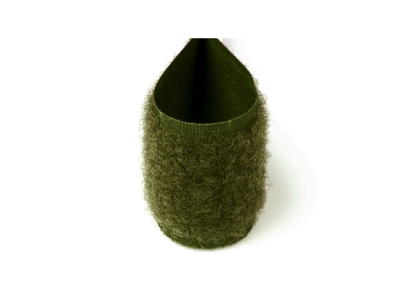 Hook and loop tape olive 170 polyester/nylon loop 25 mb Hook and loop tape olive 170 polyester/nylon loop 25 mb